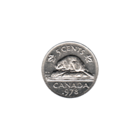 Preview 5 cents, 1978 reverse