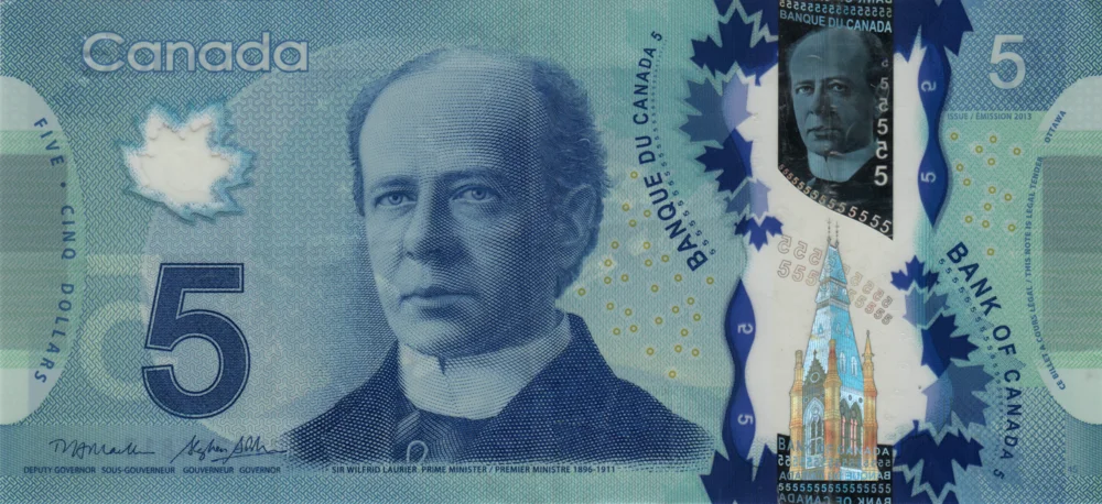 5 Dollars, 2013 Obverse