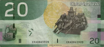 Preview 20 Dollars, 2008 reverse