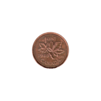 Preview 1 cent, 1989 reverse