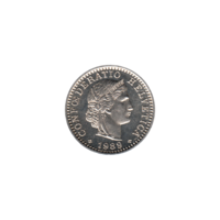 Preview 20 Rappen, 1989 obverse