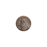 Preview 5 Rappen, 1907 reverse