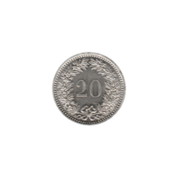 Preview 20 Rappen, 1985 reverse