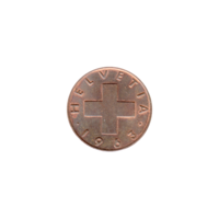 Preview 2 Rappen, 1963 obverse