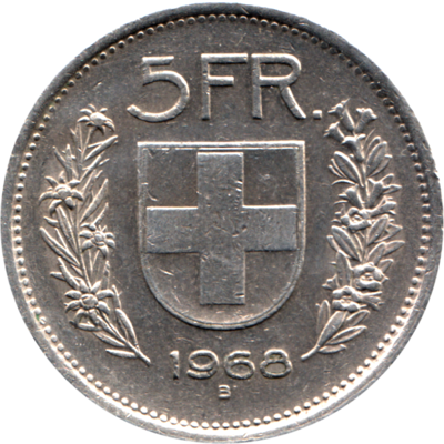 5 Franks, 1968 Reverse