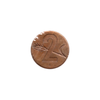 Preview 2 Rappen, 1958 reverse