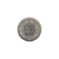 Preview 20 Rappen, 1991 reverse