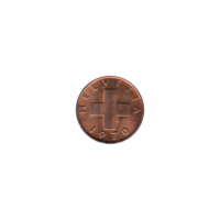 Preview 1 Rappen, 1970 obverse