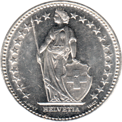 2 Franks, 2010 Obverse