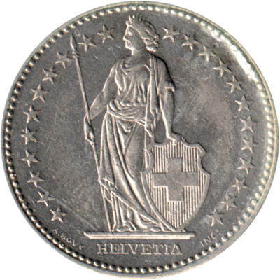 2 Franks, 1994 Obverse