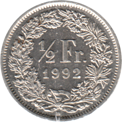 ½ Frank, 1992 Reverse