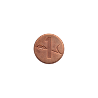 Preview 1 Rappen, 1974 reverse