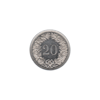 Preview 20 Rappen, 1988 reverse