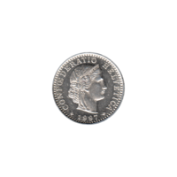 Preview 20 Rappen, 1997 obverse