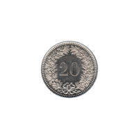 Preview 20 Rappen, 1997 reverse