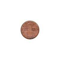 Preview 1 Rappen, 1986 obverse