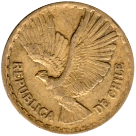 Preview 5 centésimos, 1965 obverse