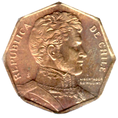 Preview 5 Pesos, 1999 obverse