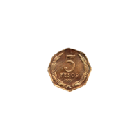 Preview 5 Pesos, 1999 reverse