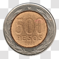 Preview 500 Pesos, 2021 reverse