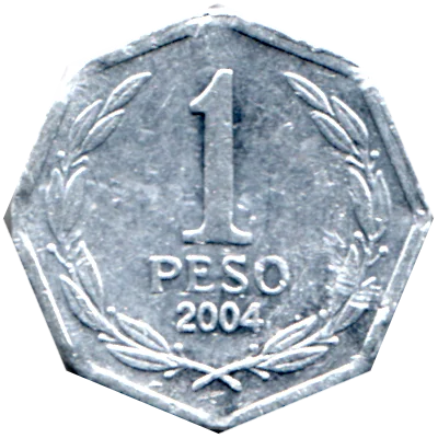 1 Peso, 2004 Reverse