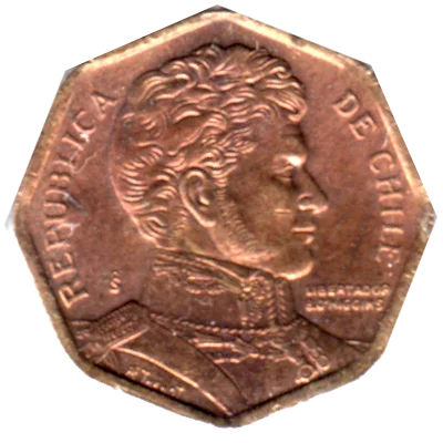 Preview 5 Pesos, 2008 obverse