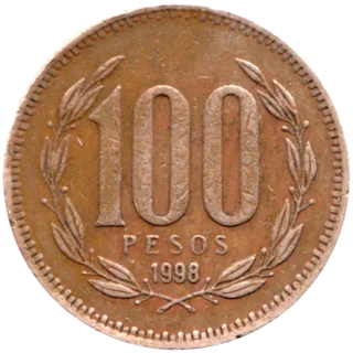 Preview 100 Pesos, 1998 reverse