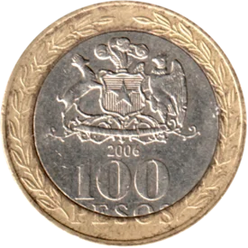 Preview 100 Pesos, 2006 reverse