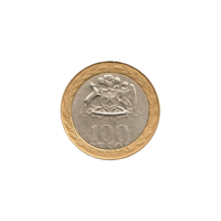 Preview 100 Pesos, 2014 reverse