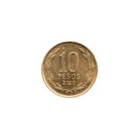 Preview 10 Pesos, 2010 reverse