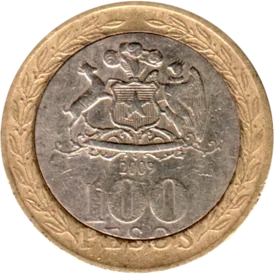 Preview 100 Pesos, 2009 reverse