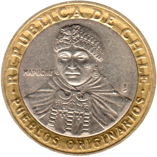 100 Pesos, 2001 Obverse