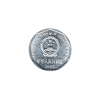 Preview 1 jiǎo, 1997 obverse