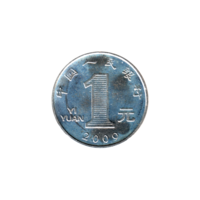 Preview 1 Yuan, 2009 reverse