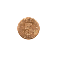 Preview 5 jiǎo, 2002 reverse