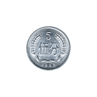 Preview 5 fēn, 1982 reverse