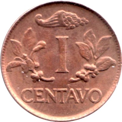 Preview 1 centavo, 1967 reverse