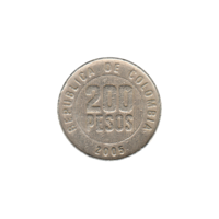 Preview 200 Pesos, 2005 reverse