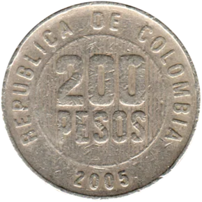 Preview 200 Pesos, 2005 reverse