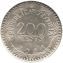 Preview 200 Pesos, 2021 reverse