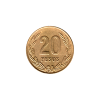 Preview 20 Pesos, 1982 reverse