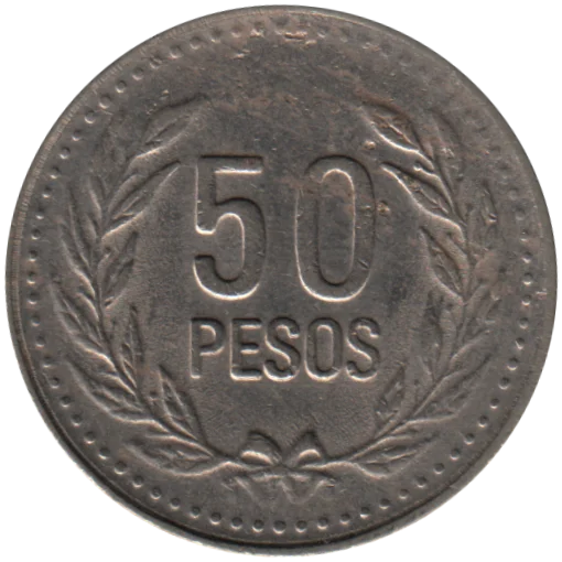 50 Pesos, 2005 Reverse