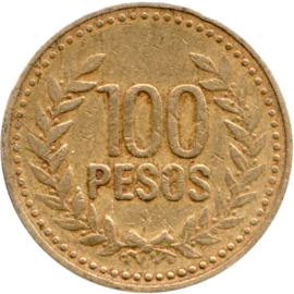 Preview 100 Pesos, 1995 reverse