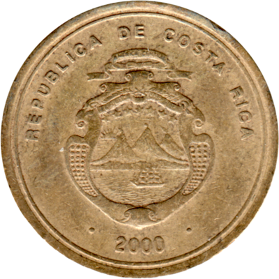 100 Colones, 2000 Obverse