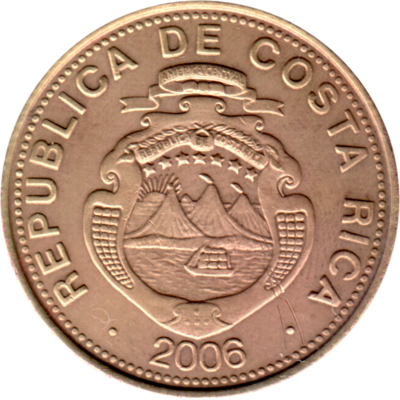 100 Colones, 2006 Obverse