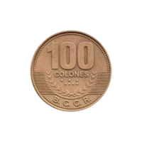 Preview 100 Colones, 2006 reverse