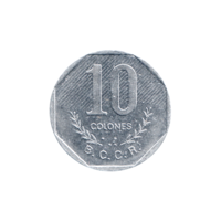 Preview 10 Colones, 1983 reverse