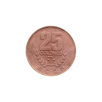 Preview 25 Colones, 1995 reverse