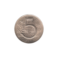Preview 5 Korun, 1970 reverse
