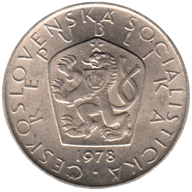 5 Korun, 1978 Obverse